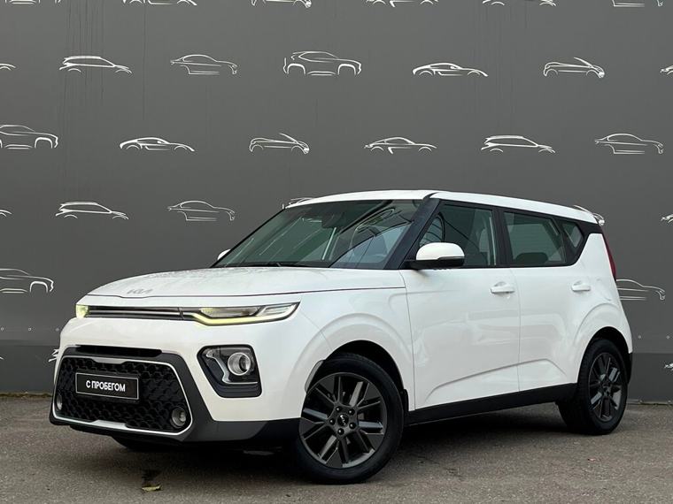 KIA Soul Luxe, белый
