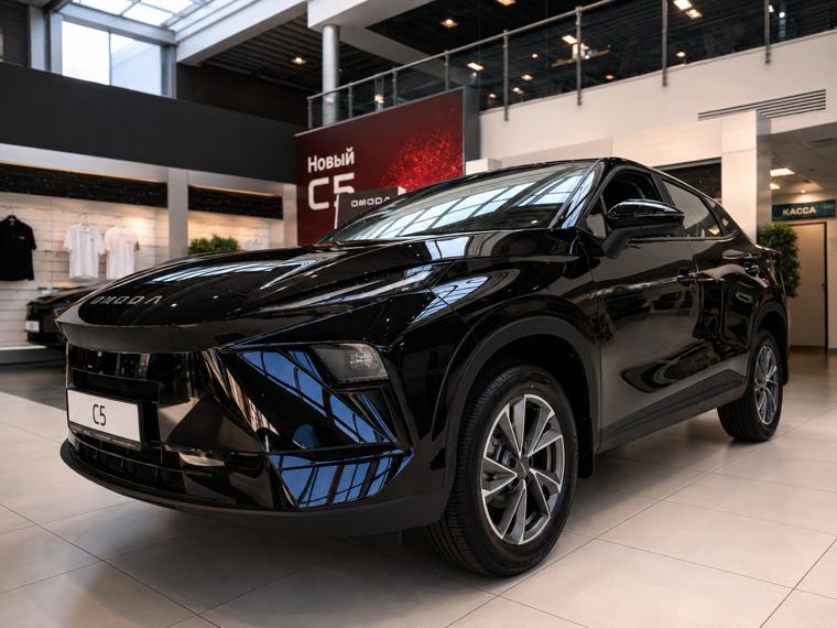 Omoda C5 Fun NG, чёрный