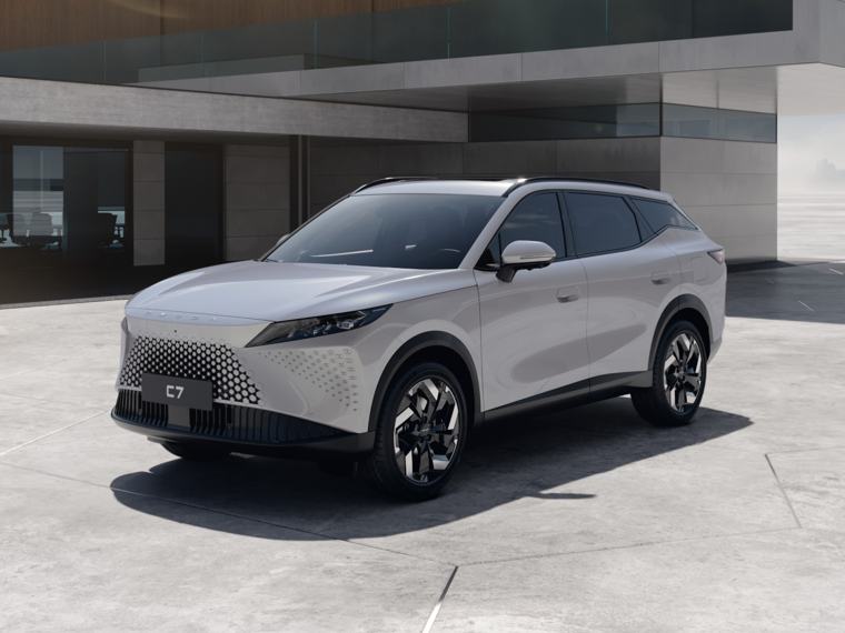 Omoda C7 Драйв, серебристый