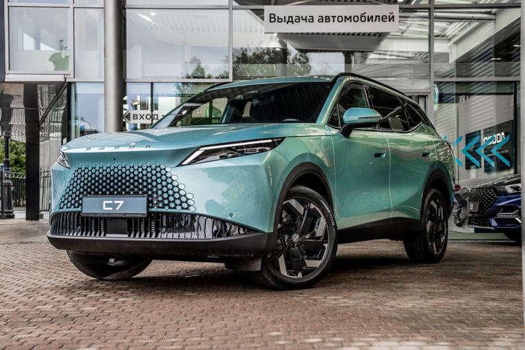Omoda C7 Стиль, зелёный