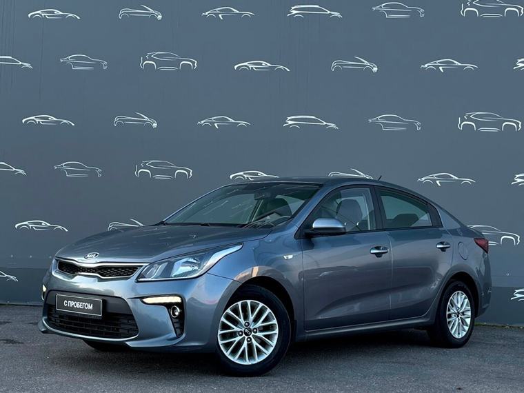 KIA Rio Luxe 2018 FWC, серый