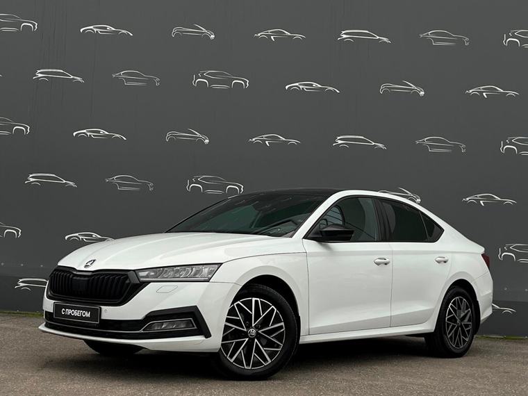 Skoda Octavia , белый