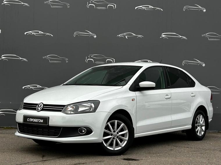 Volkswagen Polo Club, белый