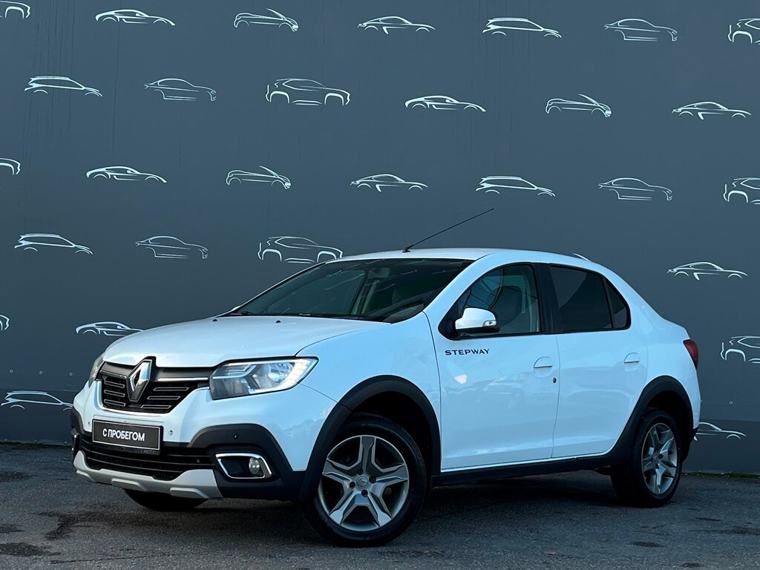Renault Logan Stepway Life, белый