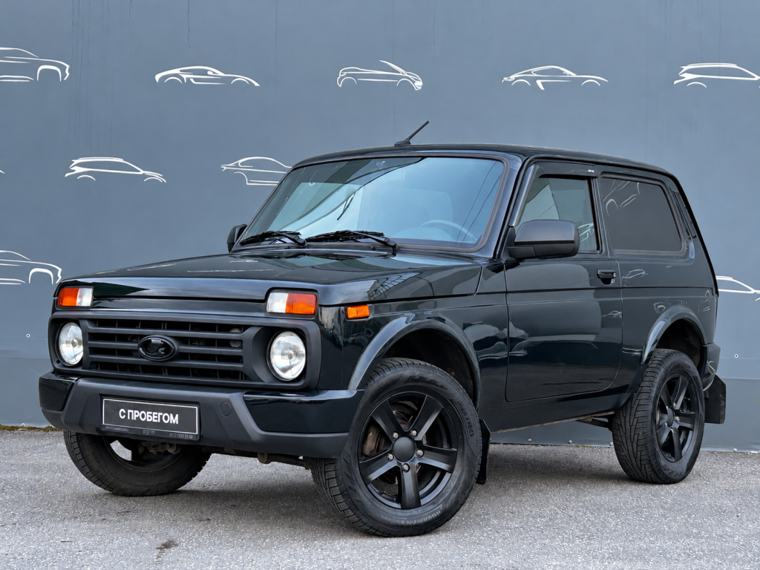 ВАЗ (LADA) Niva Legend Черная серия, зелёный