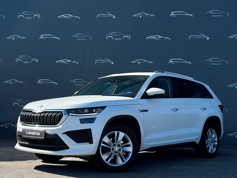 Skoda Kodiaq Luxury, белый