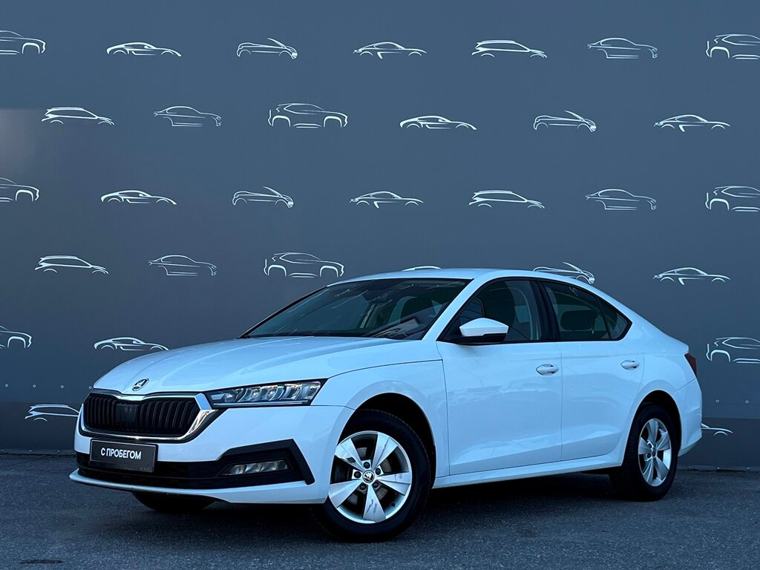Skoda Octavia Ambition Plus, белый