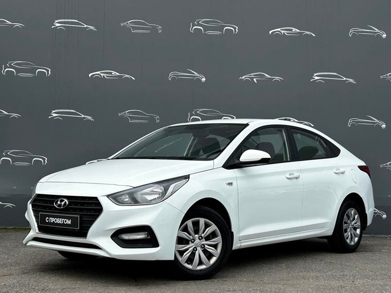 Hyundai Solaris Comfort, белый