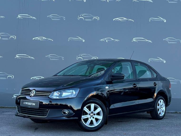 Volkswagen Polo Highline, чёрный
