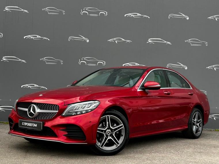 Mercedes-Benz C-класс Sport, красный